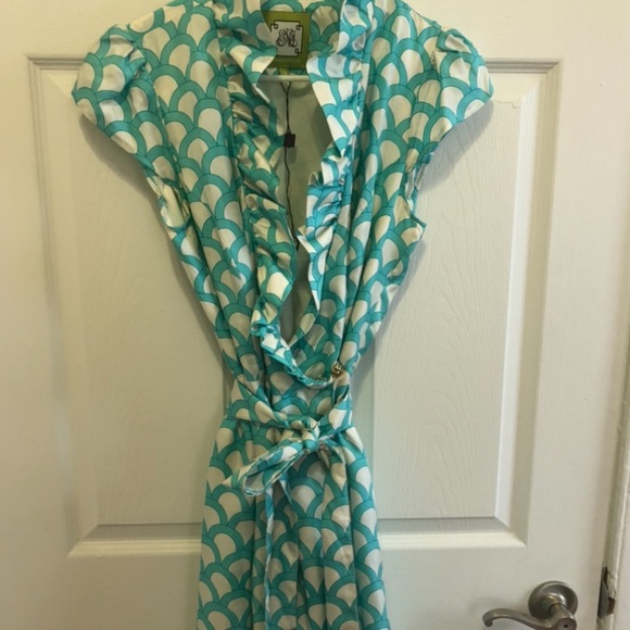 Elizabeth McKay Lined Scotland Dress Size S - Picture 2 of 4